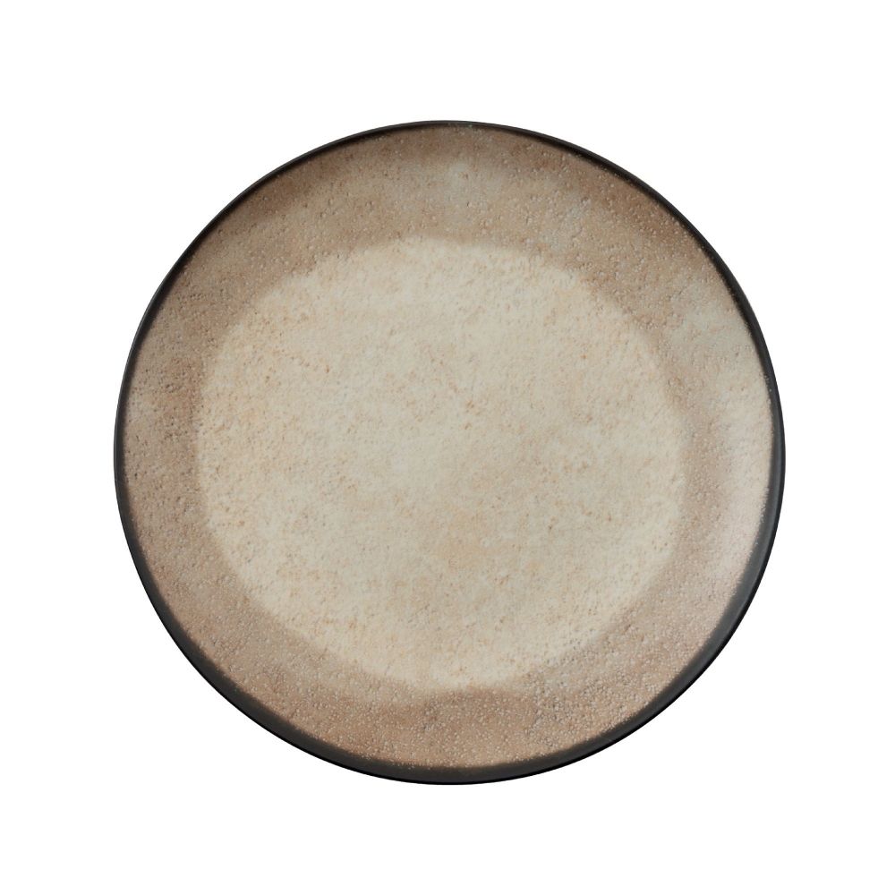 Arthur Krupp Set 4 piatti piani diam 27.5 cm Stoneware shade matt earth