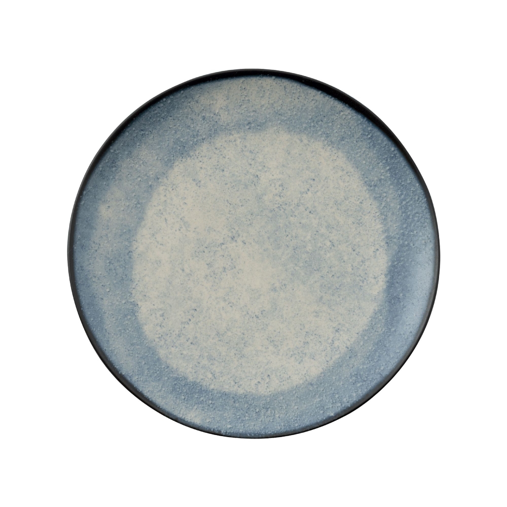 Arthur Krupp Set 4 piatti piani diam 27.5 cm Stoneware shade matt sea