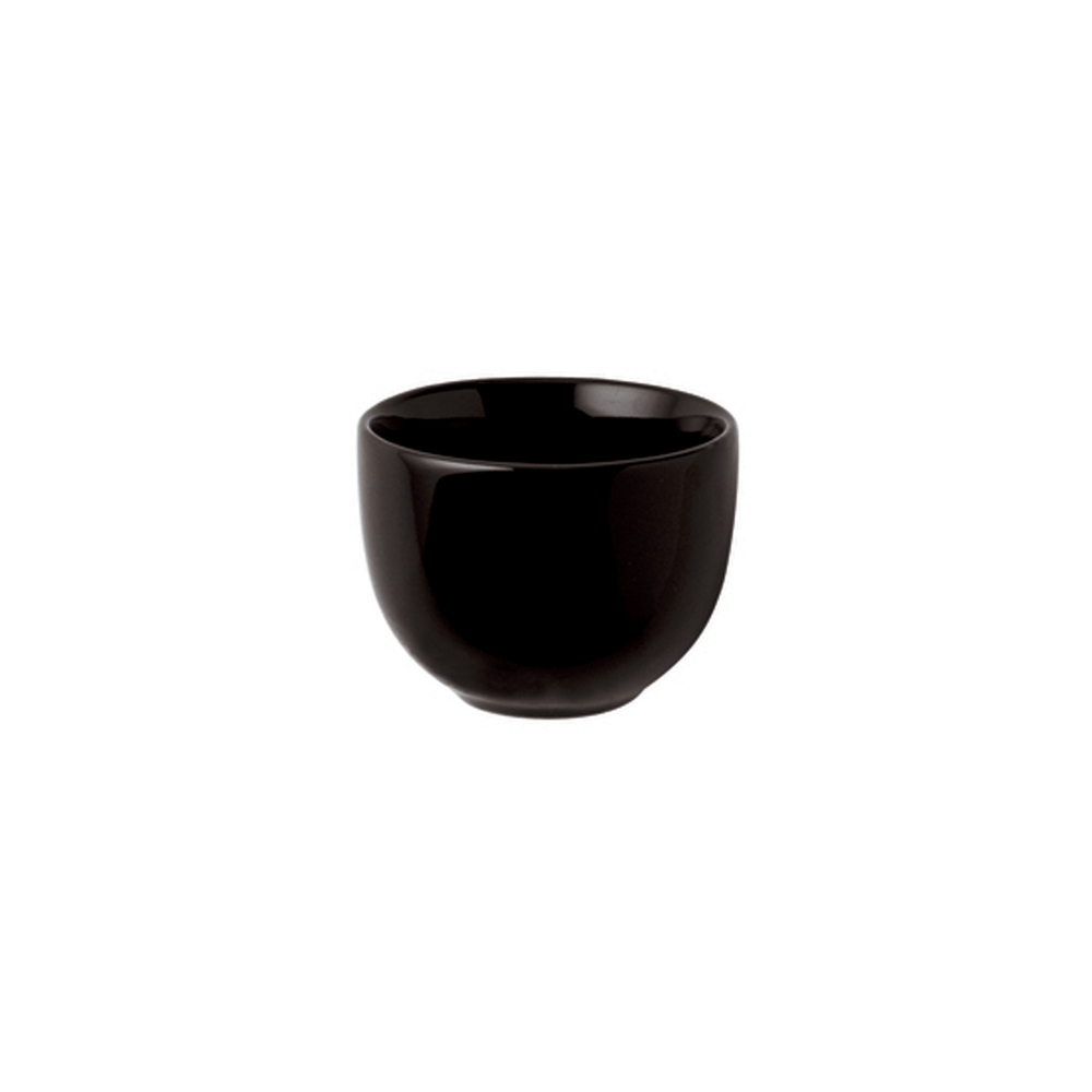 Arthur Krupp Set 4 tazzine con piattino Stoneware Onyx