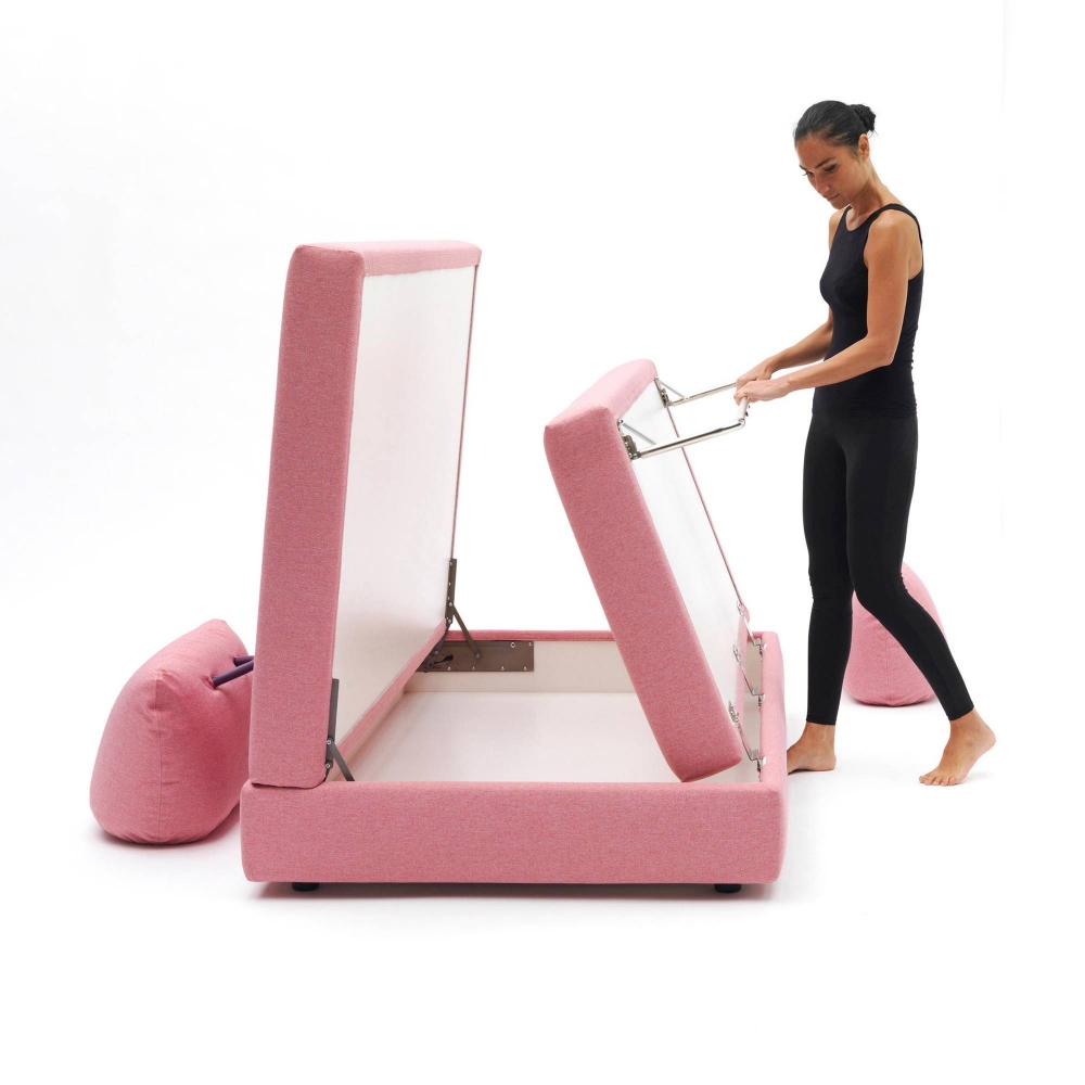 Campeggi Big-Bag single sofa bed and double bed with three backrests