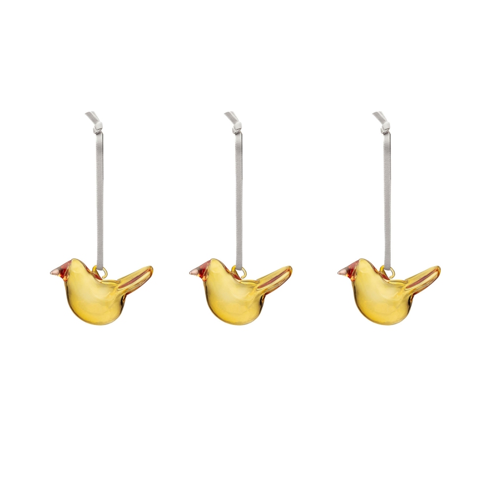 Iittala Set 3 Mini little glass birds