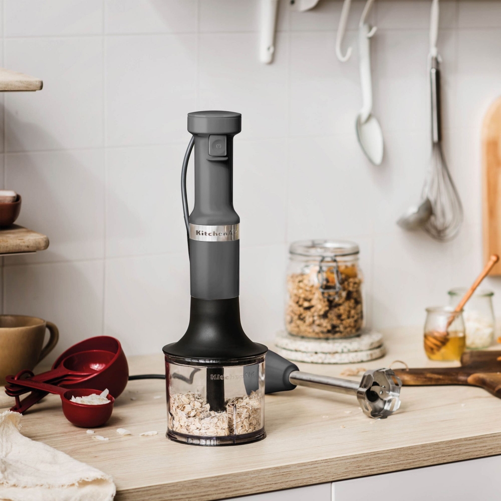 KitchenAid immersion blender with accessories