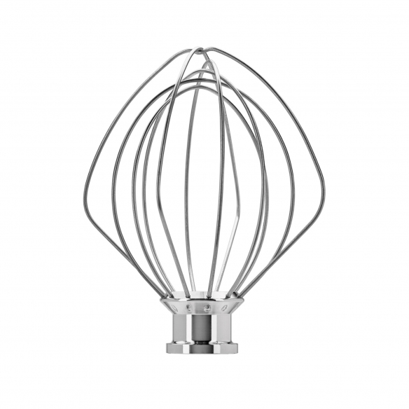 KitchenAid whisk for medium-sized tilt-head stand mixers, stainless steel