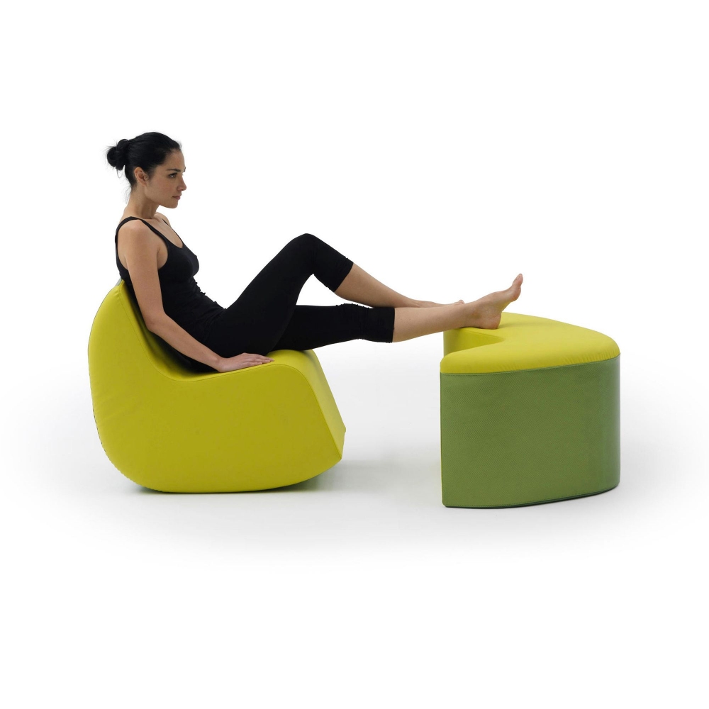 Campeggi Gilbert & George composed pouf