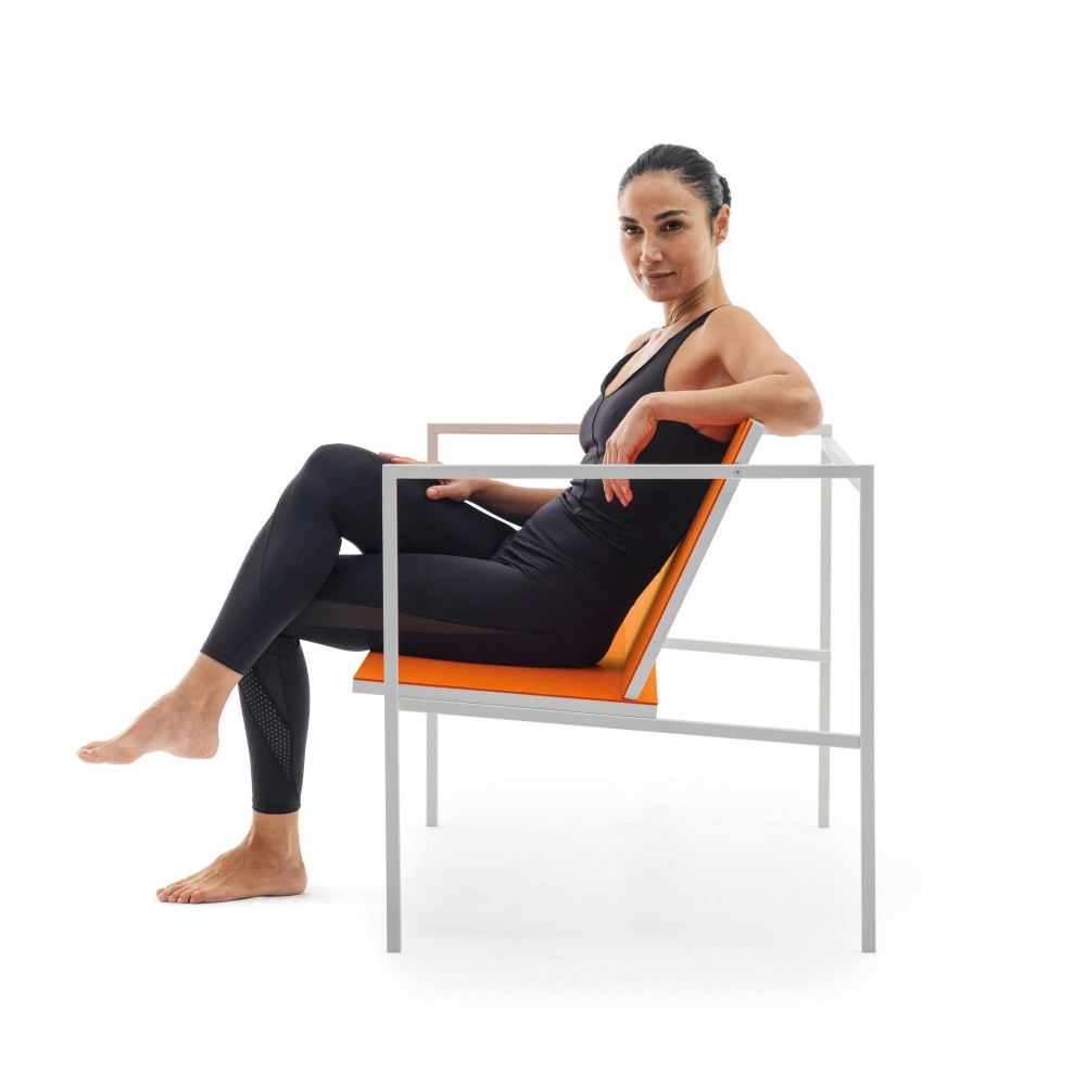 Campeggi Kai stylized bench with desk