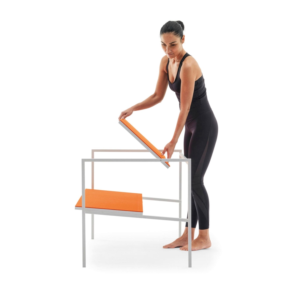 Campeggi Kai stylized bench with desk