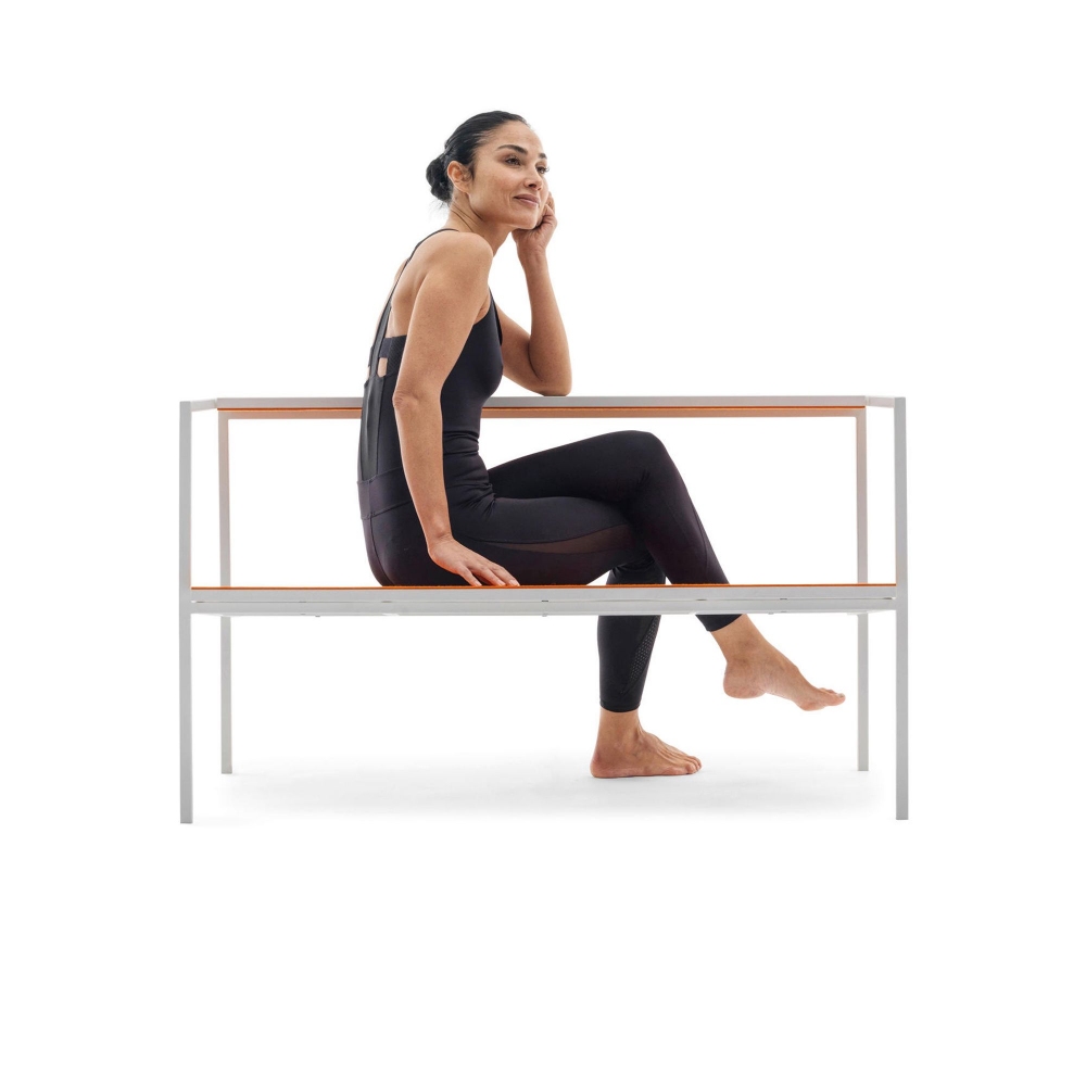 Campeggi Kai stylized bench with desk