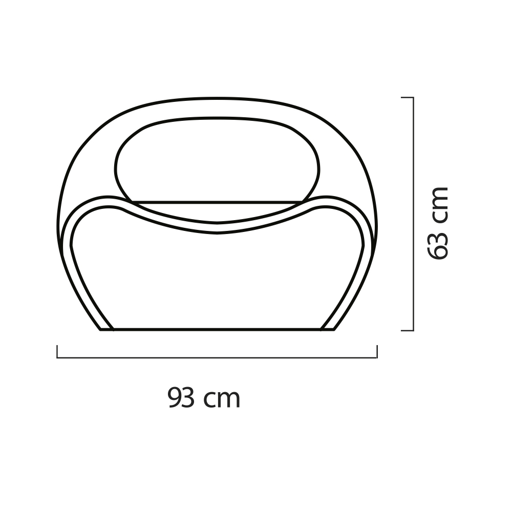 My Your Poltrona in Velluto Iris