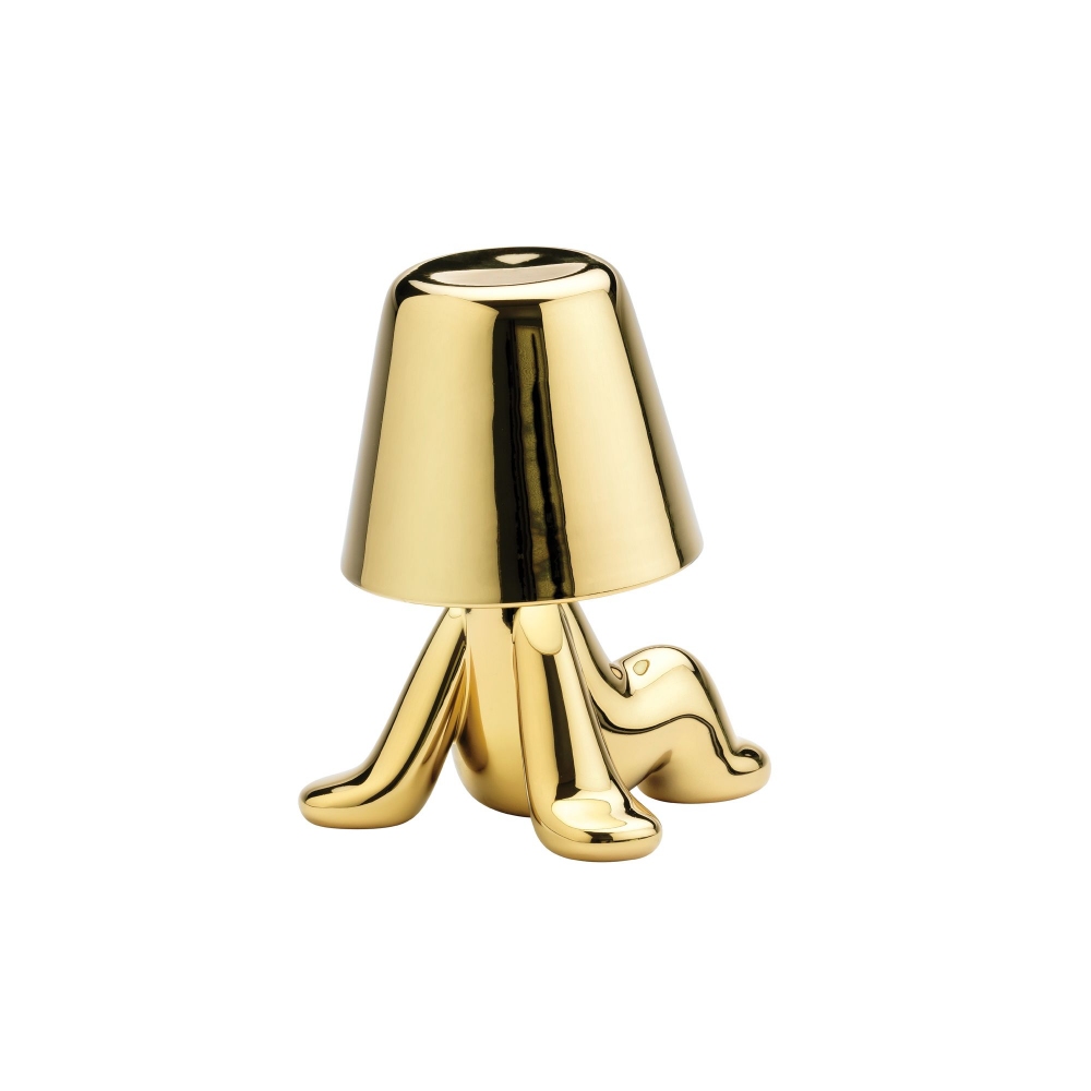 Qeeboo Golden Brothers - Bob table lamp