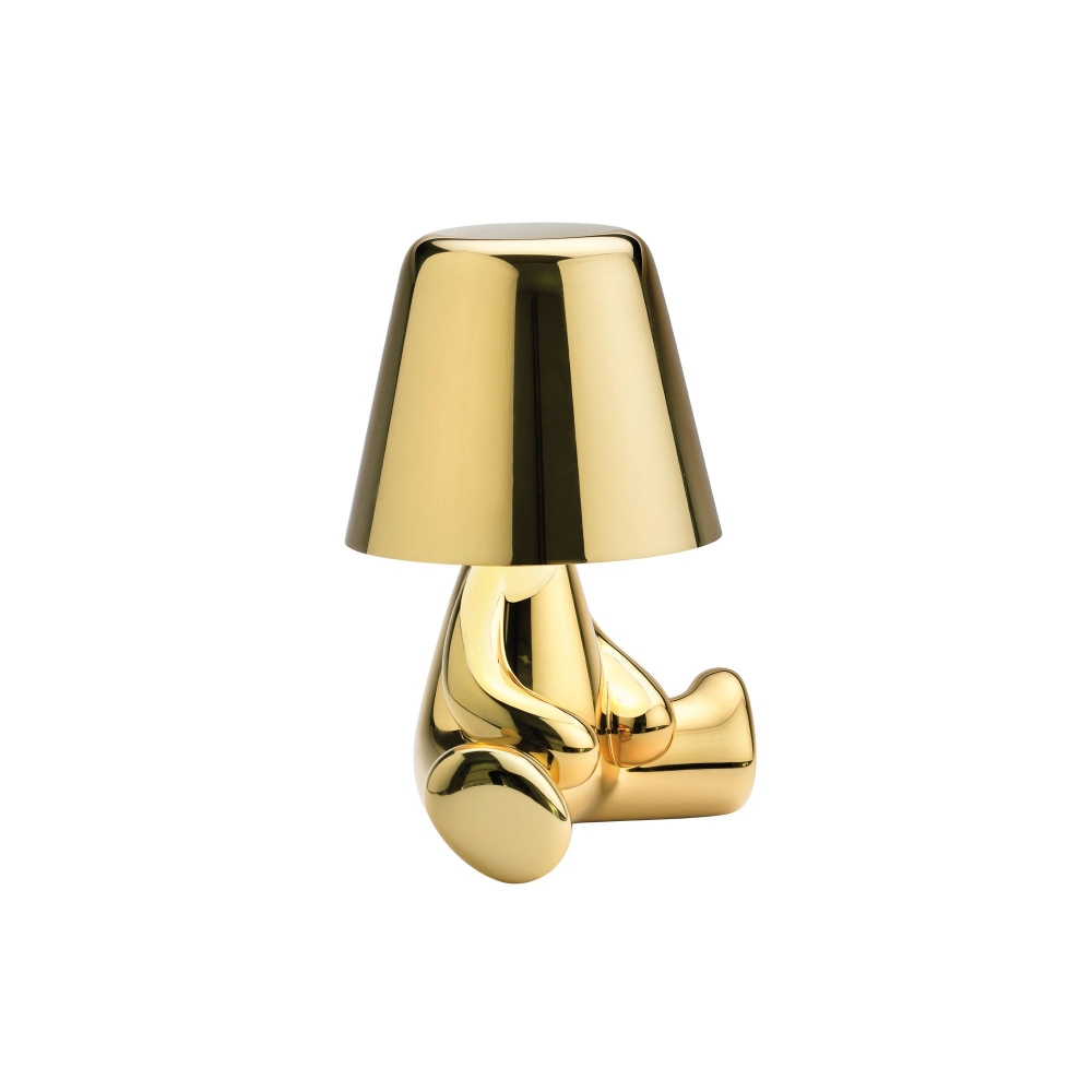 Qeeboo Lampada da tavolo Golden Brothers - Joe
