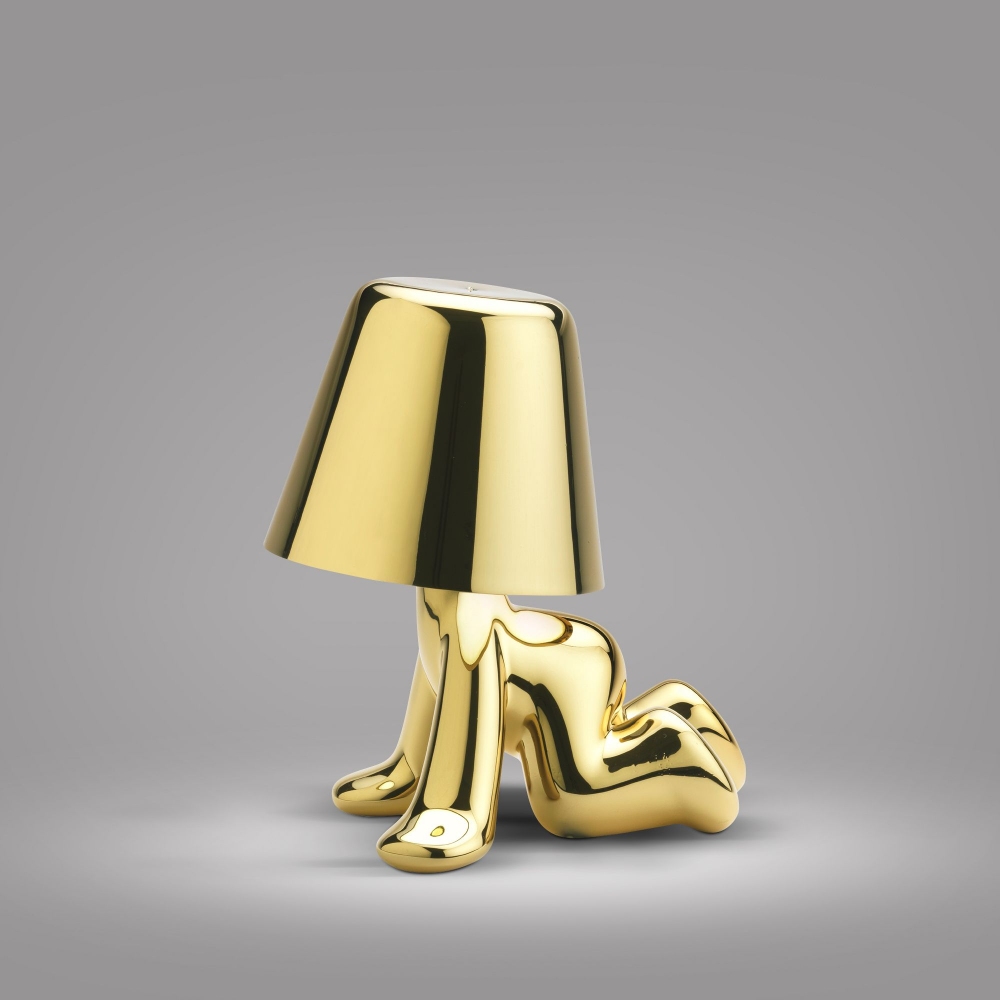 Qeeboo Lampada da tavolo Golden Brothers - Ron