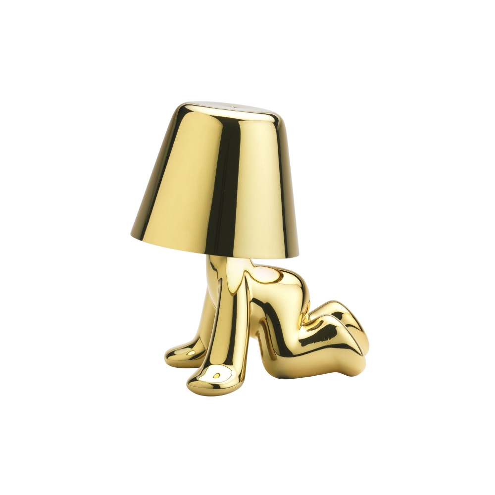 Qeeboo Golden Brothers - Ron table lamp
