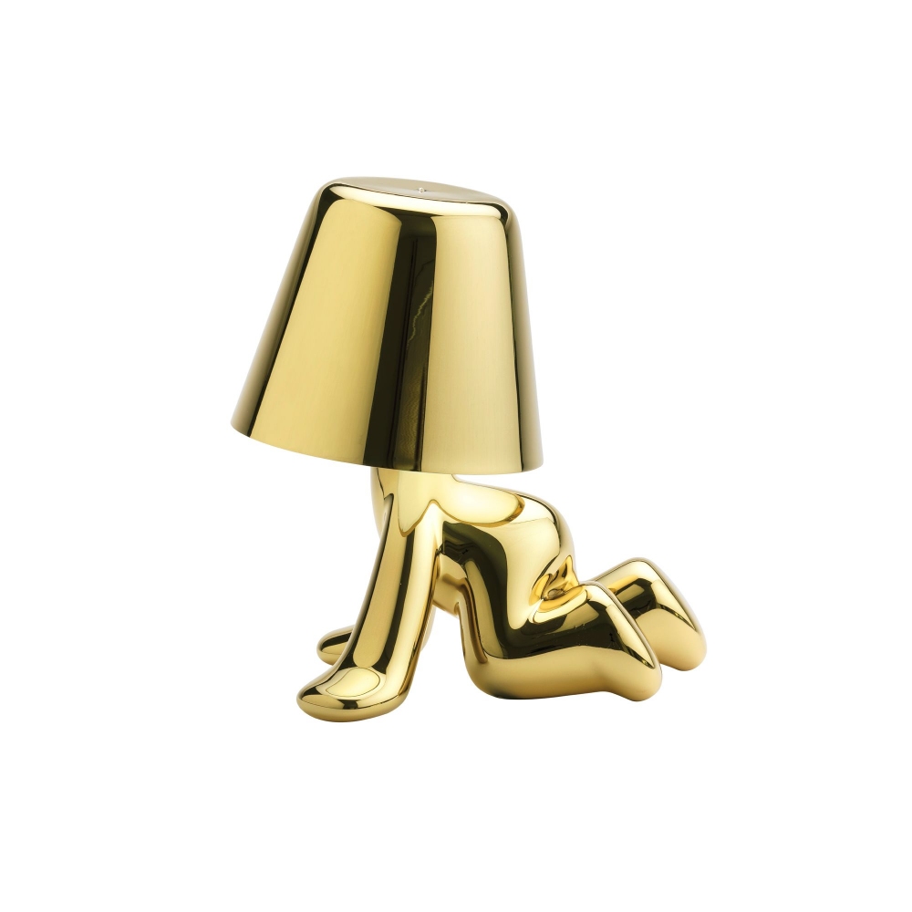 Qeeboo Lampada da tavolo Golden Brothers - Ron