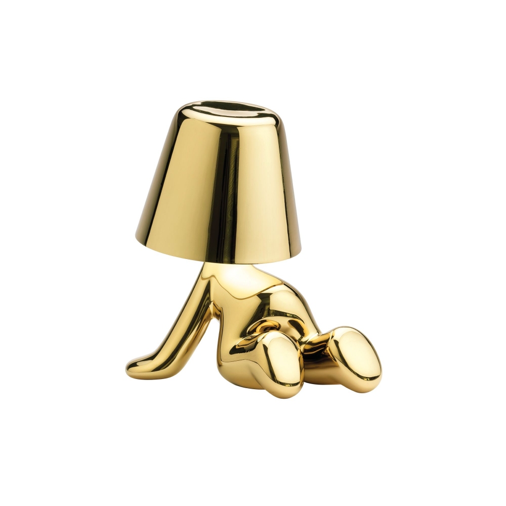 Qeeboo Lampada da tavolo Golden Brothers - Ron