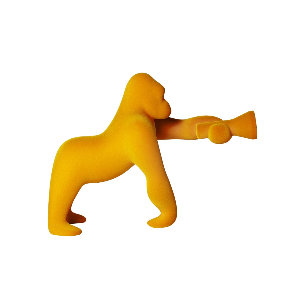 Qeeboo Lampada da tavolo Kong Velvet XS