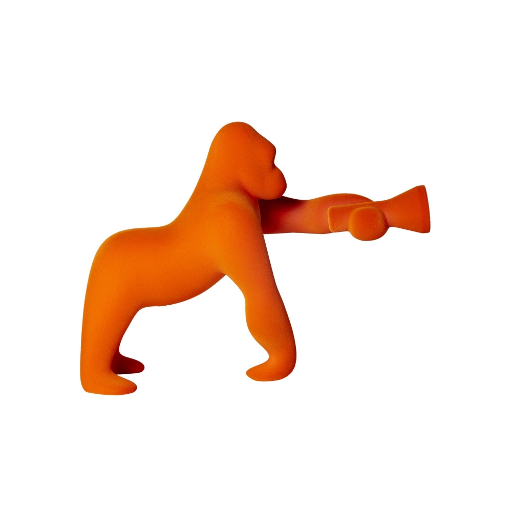 Qeeboo Lampada da tavolo Kong Velvet XS
