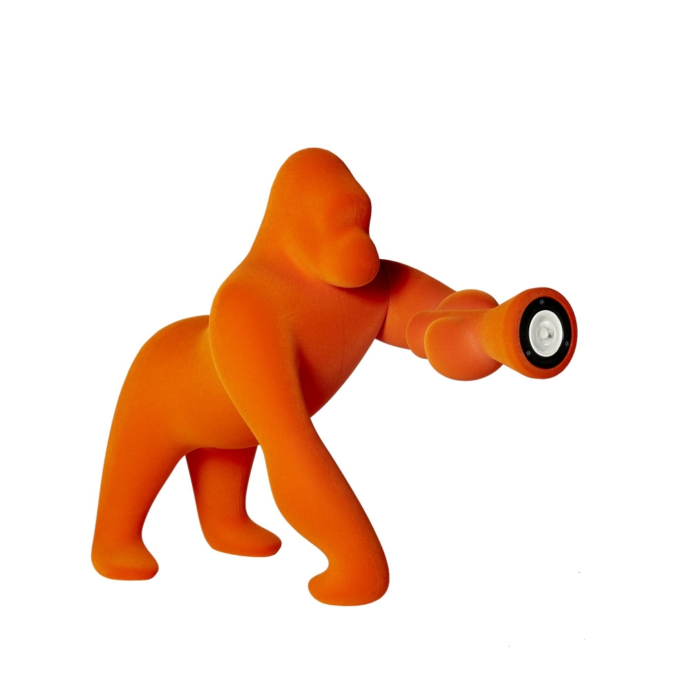 Qeeboo Lampada da tavolo Kong Velvet XS