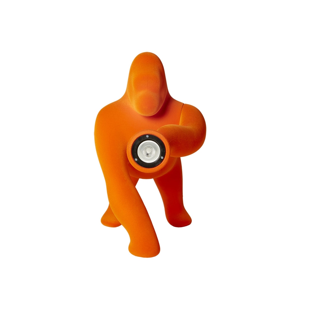 Qeeboo Lampada da tavolo Kong Velvet XS