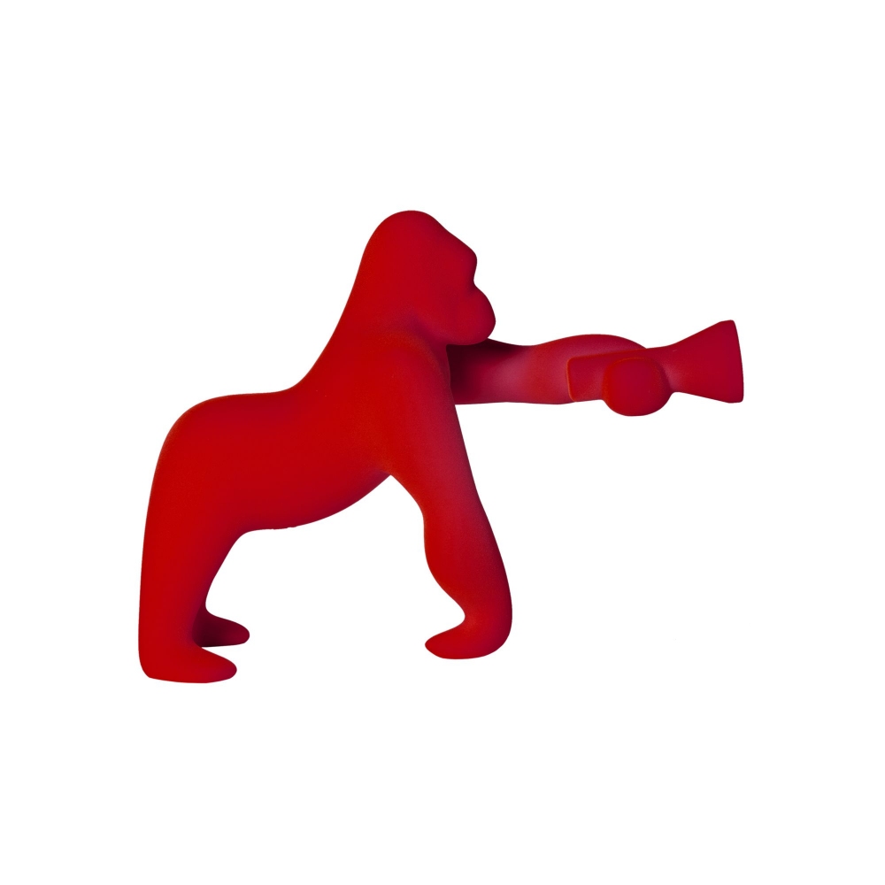 Qeeboo Lampada da tavolo Kong Velvet XS