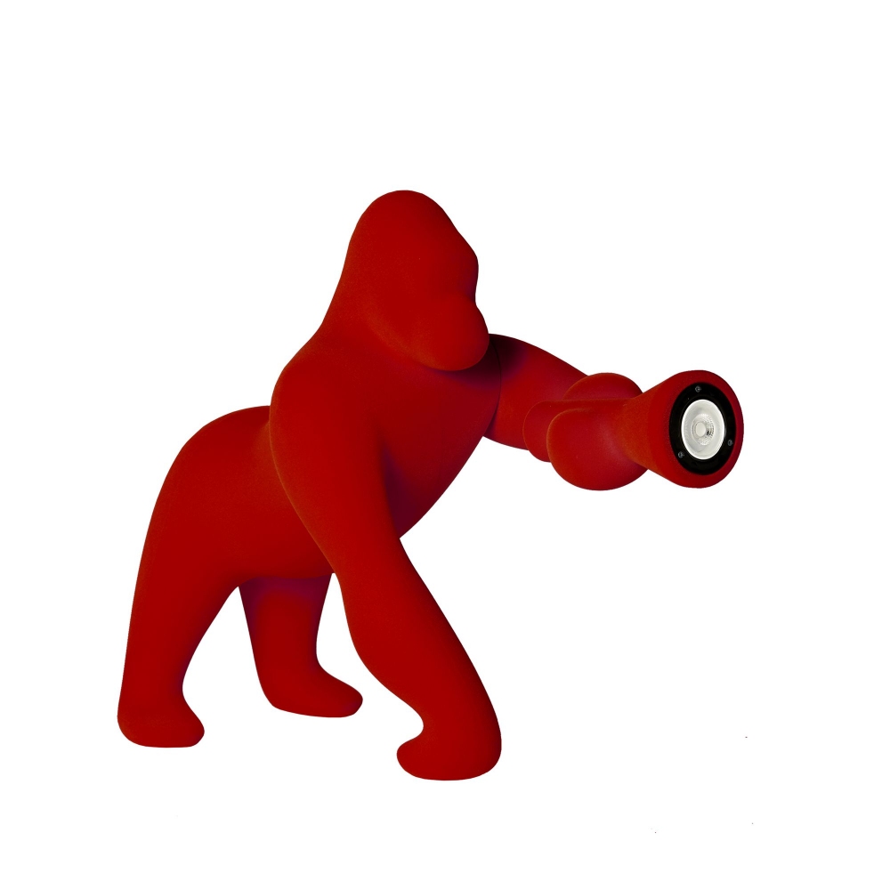 Qeeboo Kong Velvet XS table lamp