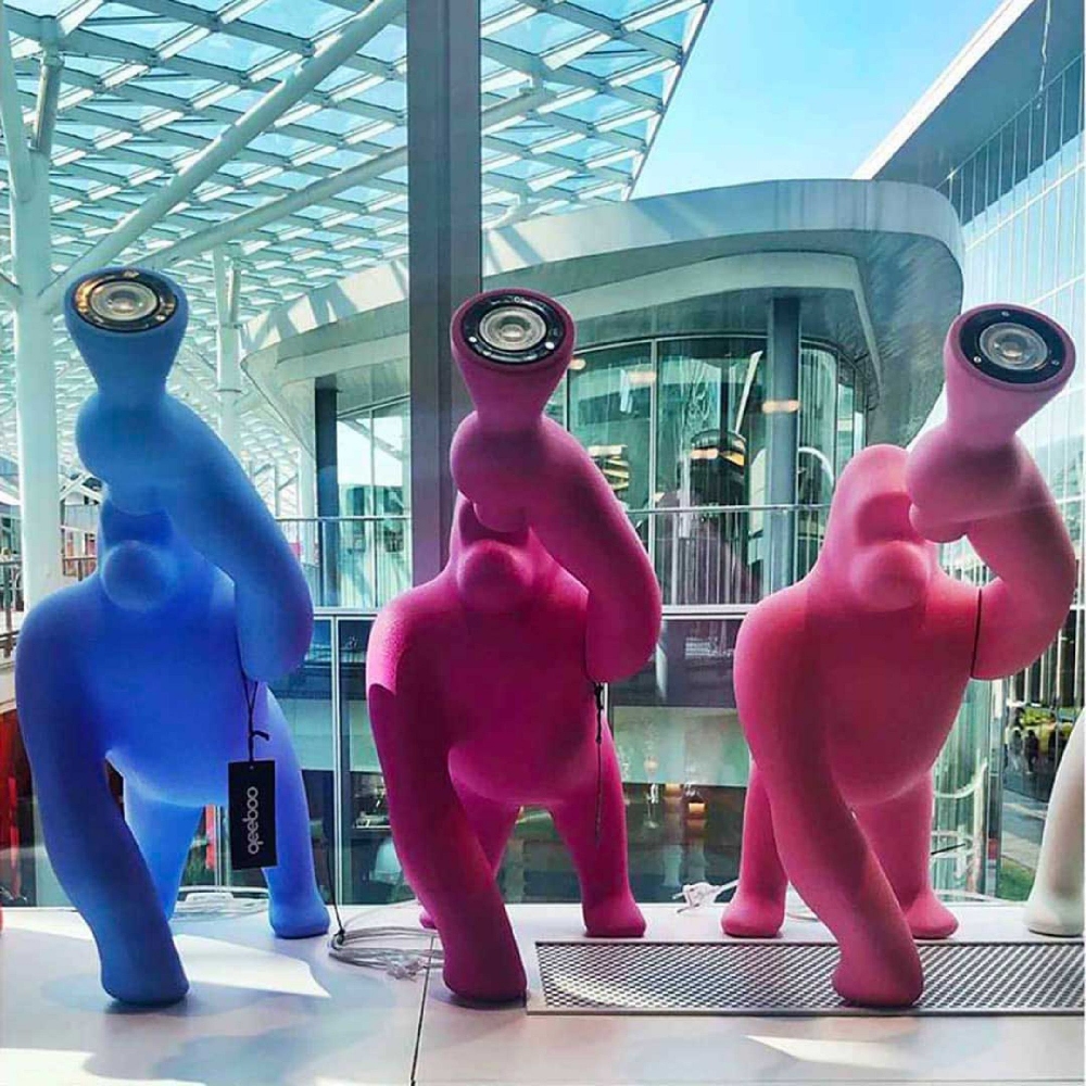 Qeeboo Lampada da tavolo Kong XS