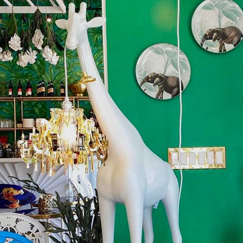Qeeboo Giraffe in love XS 1 mt floor lamp