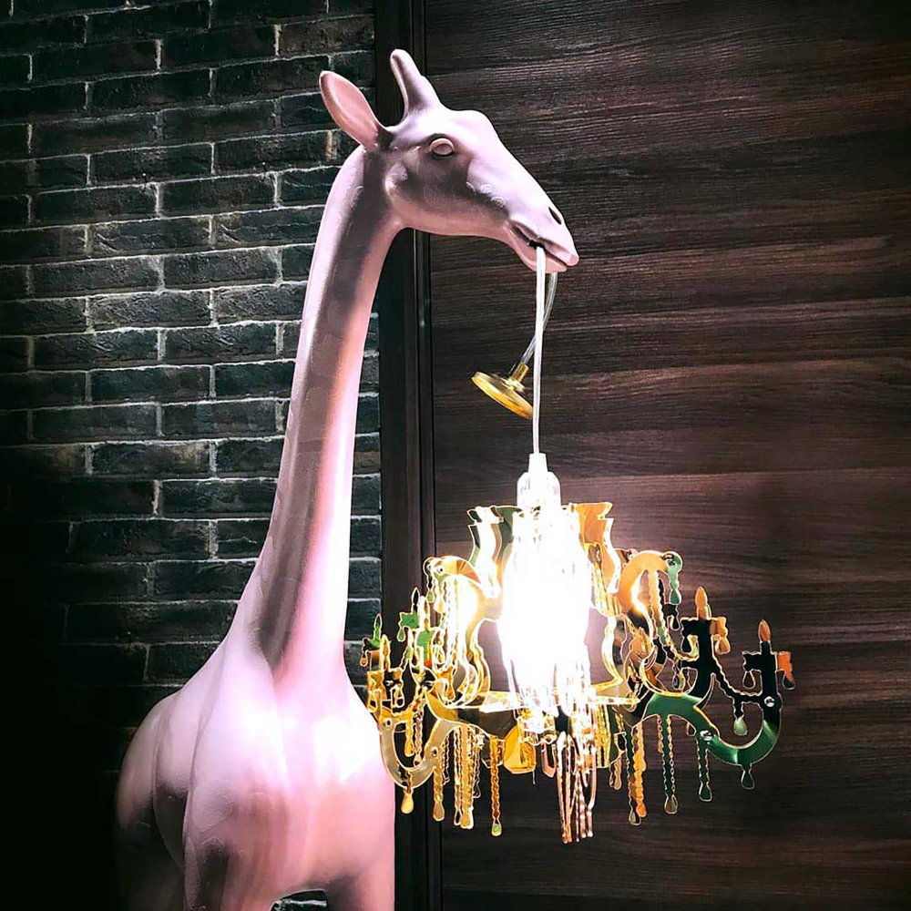 Qeeboo Giraffe in love XS 1 mt floor lamp