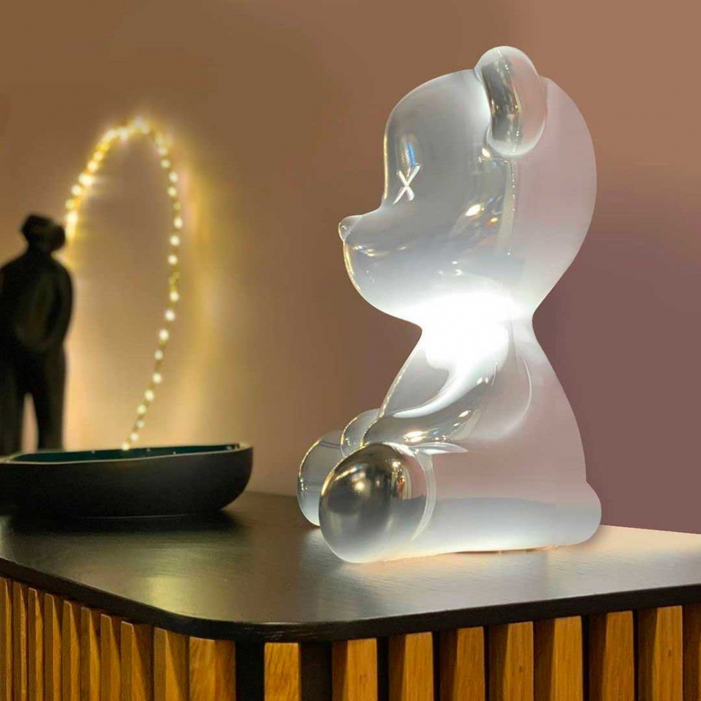 Qeeboo Teddy Boy metal lamp with cable
