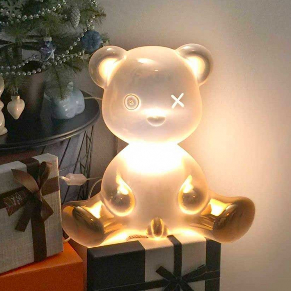 Qeeboo Teddy Boy metal lamp with cable