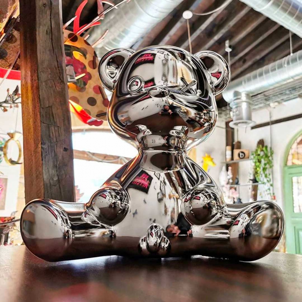 Qeeboo Lampada Teddy Boy metal con cavo