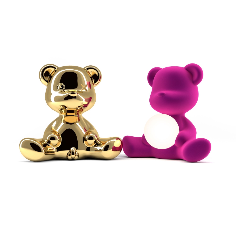 Qeeboo Lampada Teddy Boy metal con cavo