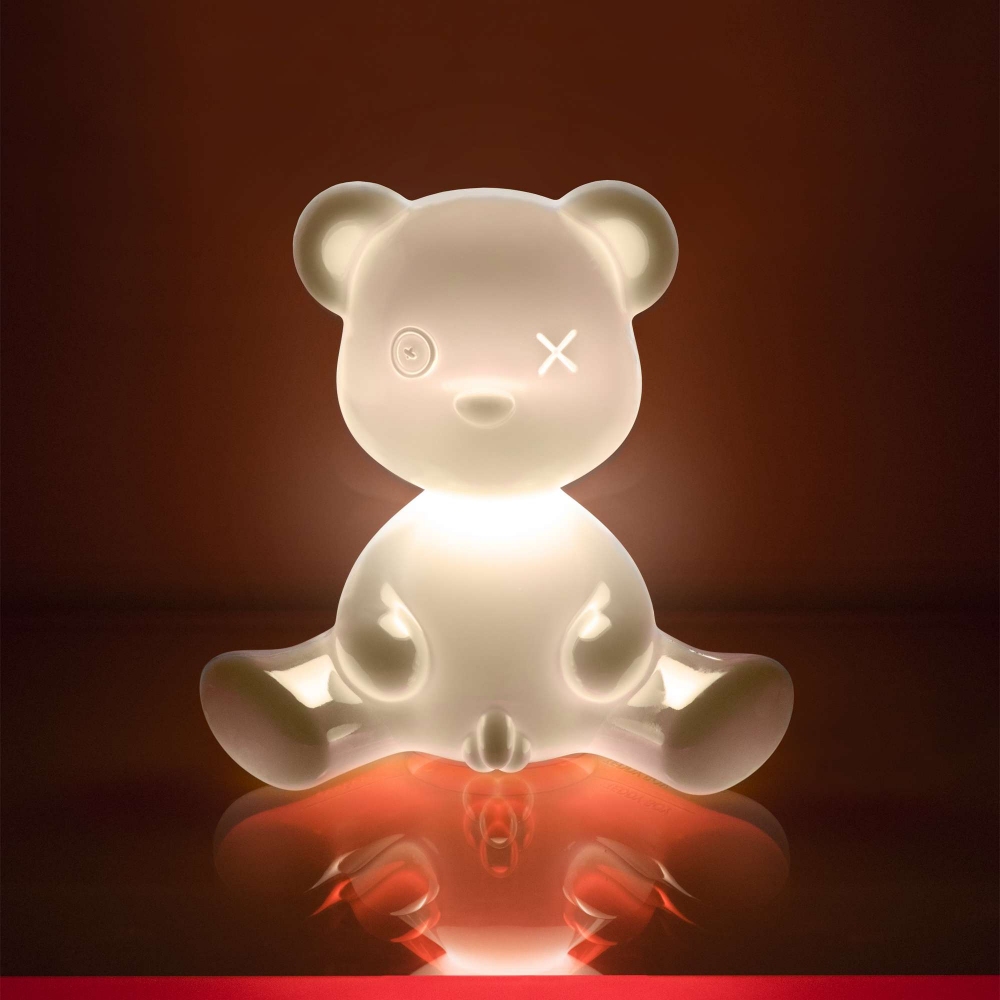 Qeeboo Lampada Teddy Boy metal con cavo