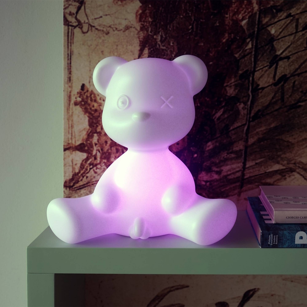 Qeeboo Lampada Teddy Boy ricaricabile
