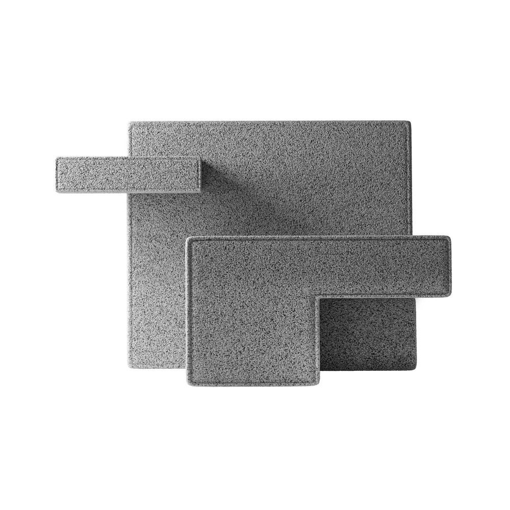 Qeeboo Primitive Bouclé armchair