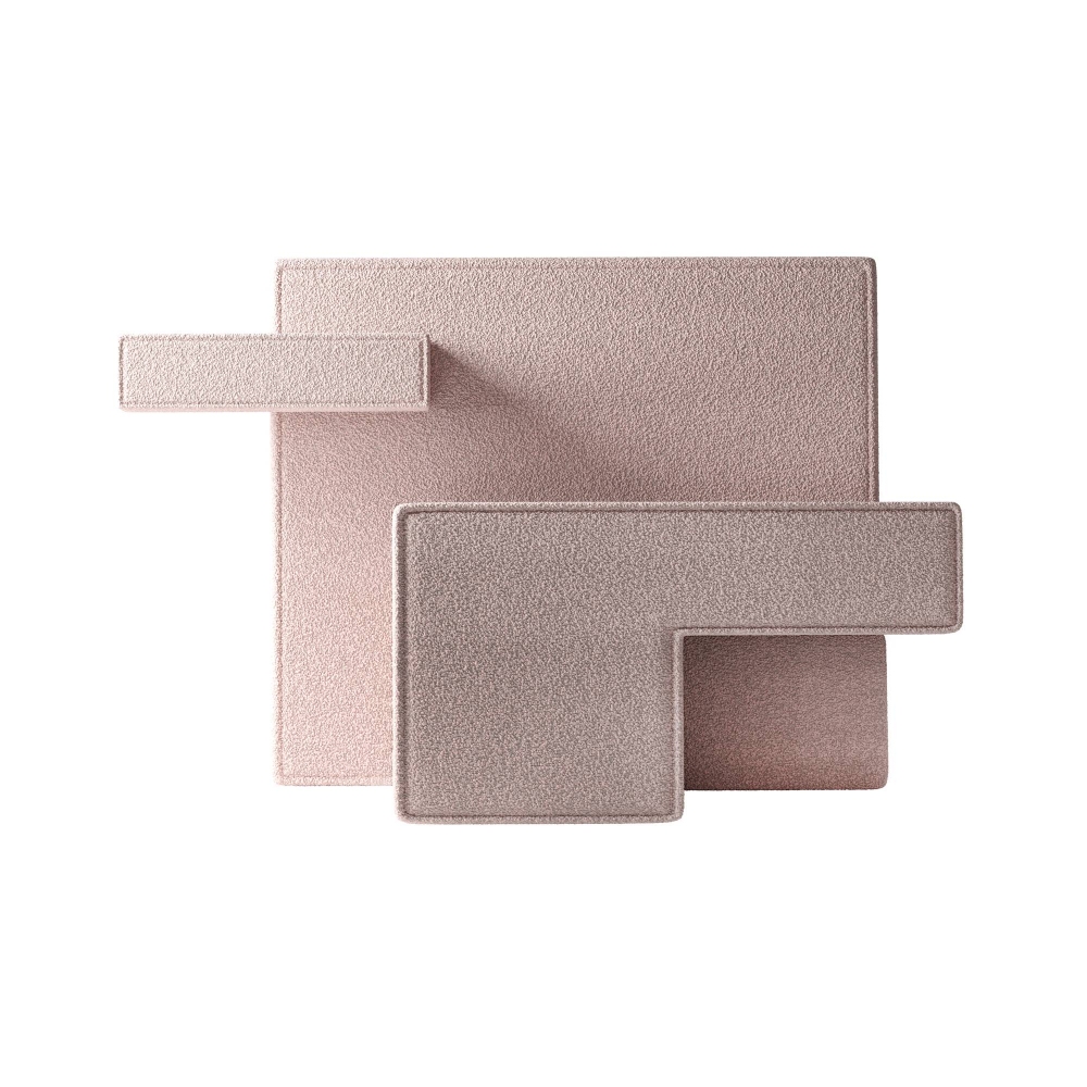 Qeeboo Poltrona Primitive Bouclé