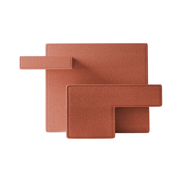 Qeeboo Poltrona Primitive Bouclé