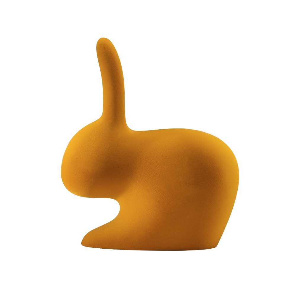 Qeeboo Sedia Rabbit finitura Velvet