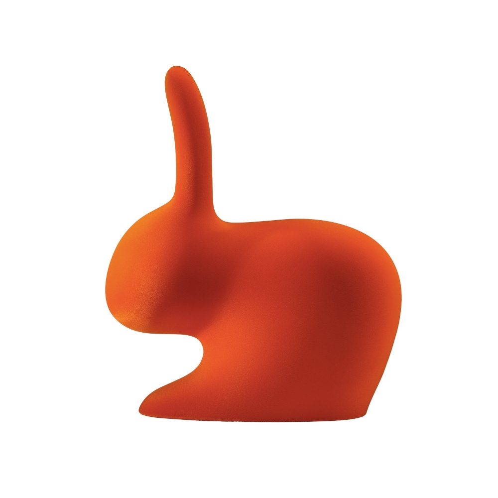 Qeeboo Rabbit children's chair Velvet...