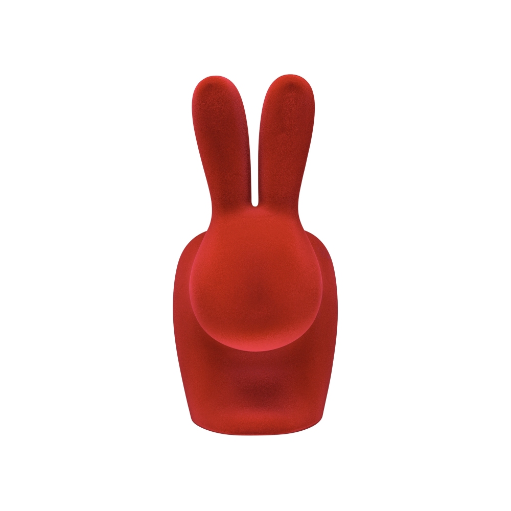 Qeeboo Sedia Rabbit finitura Velvet