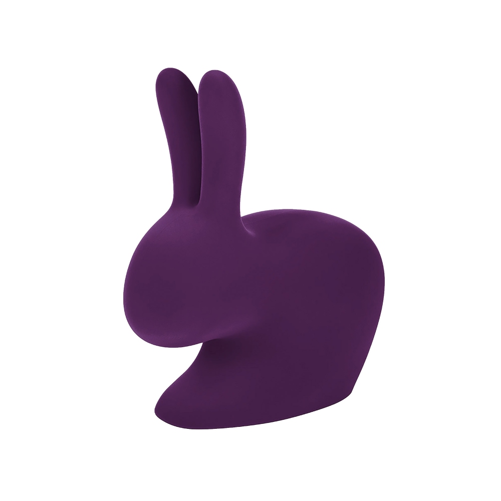Qeeboo Sedia Rabbit finitura Velvet