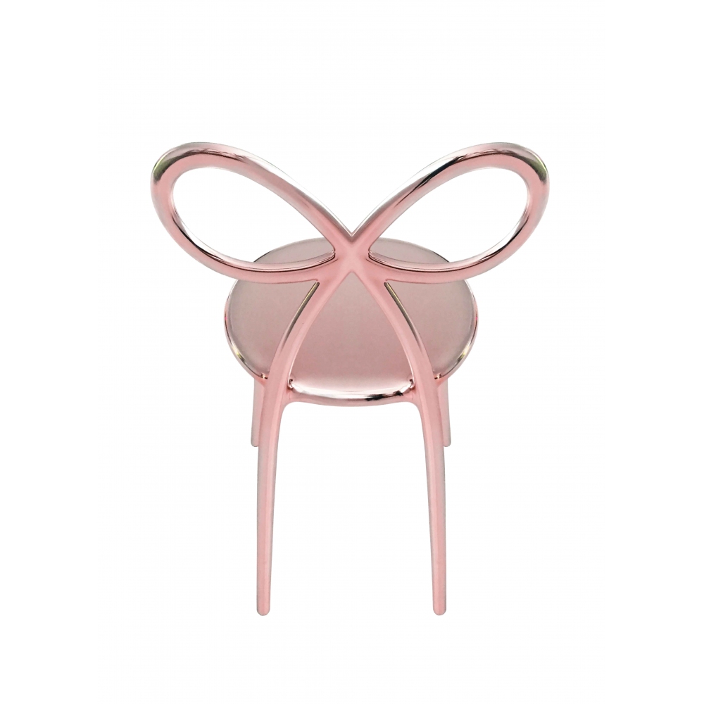 Qeeboo Sedia Ribbon finitura metal