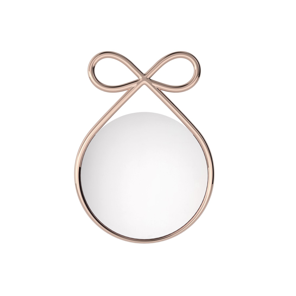 Qeeboo Ribbon mirror metal finish