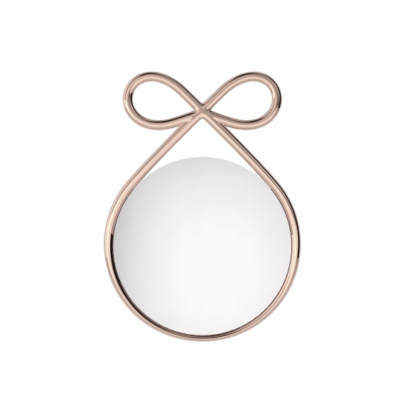 Qeeboo Ribbon mirror metal finish