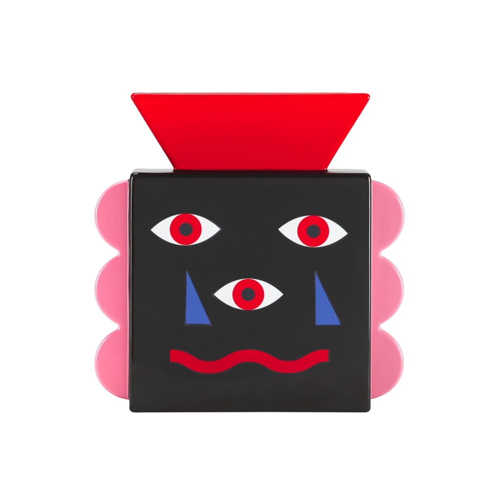 Qeeboo Oggian Beautiful Face vase