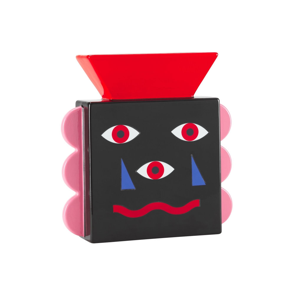 Qeeboo Oggian Beautiful Face vase