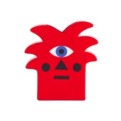 Qeeboo Vaso Oggian Red Palm