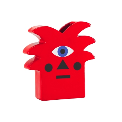 Qeeboo Vaso Oggian Red Palm 2