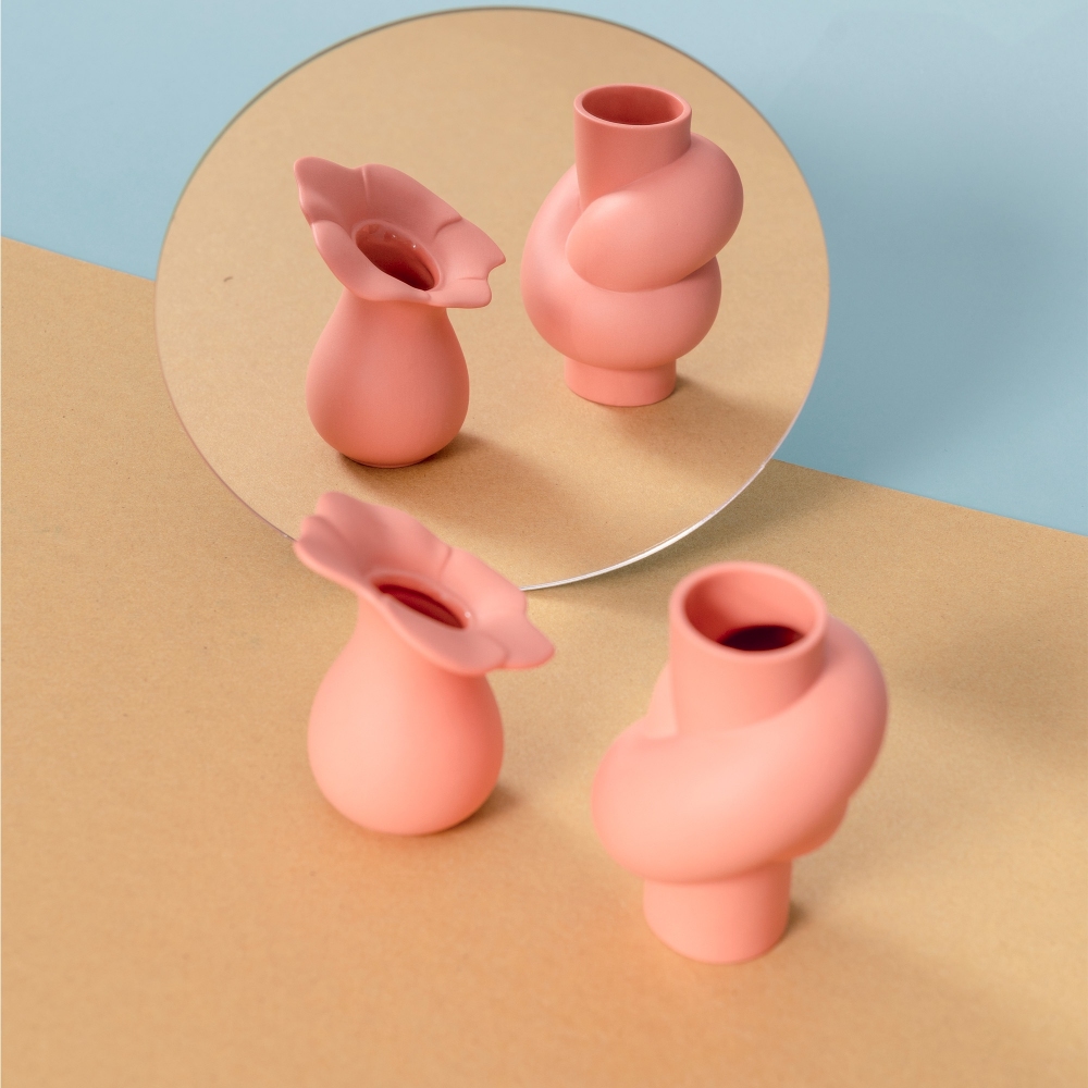 Rosenthal Node Coral vase 10 cm - Mini vases+ collection