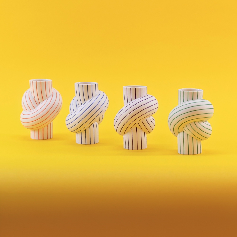 Rosenthal Node Stripes vase 12 cm