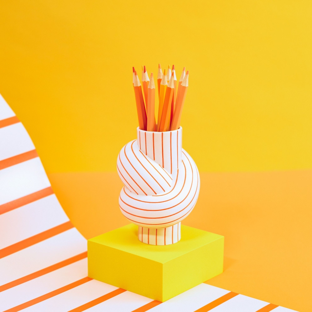 Rosenthal Vaso Node Stripes 12 cm